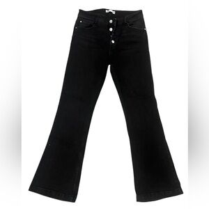 Women's Black Flare Zara Jeans